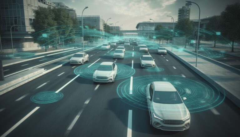 Automotive manufacturing software analyzes sensor data from connected vehicles